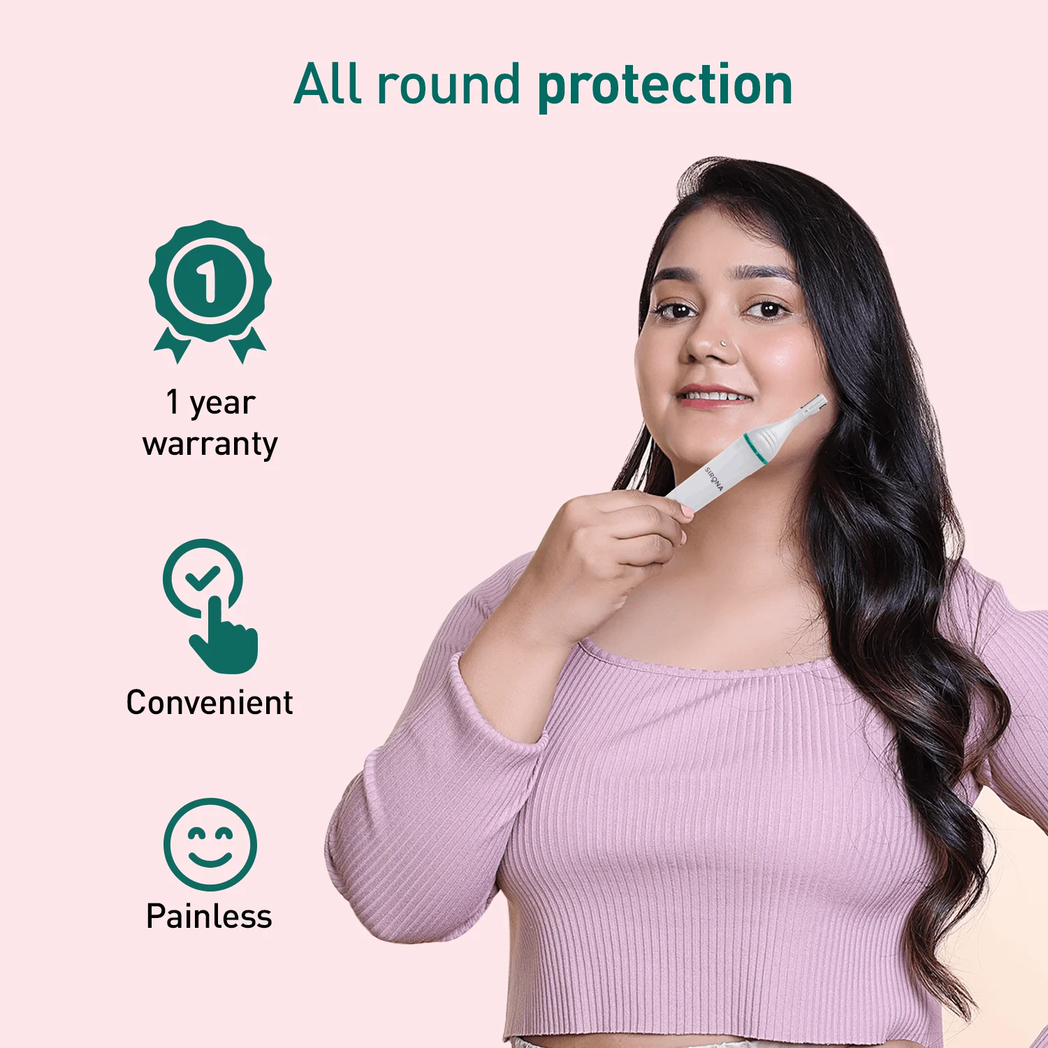 6 In 1 Electric Razor for Women - Image 8
