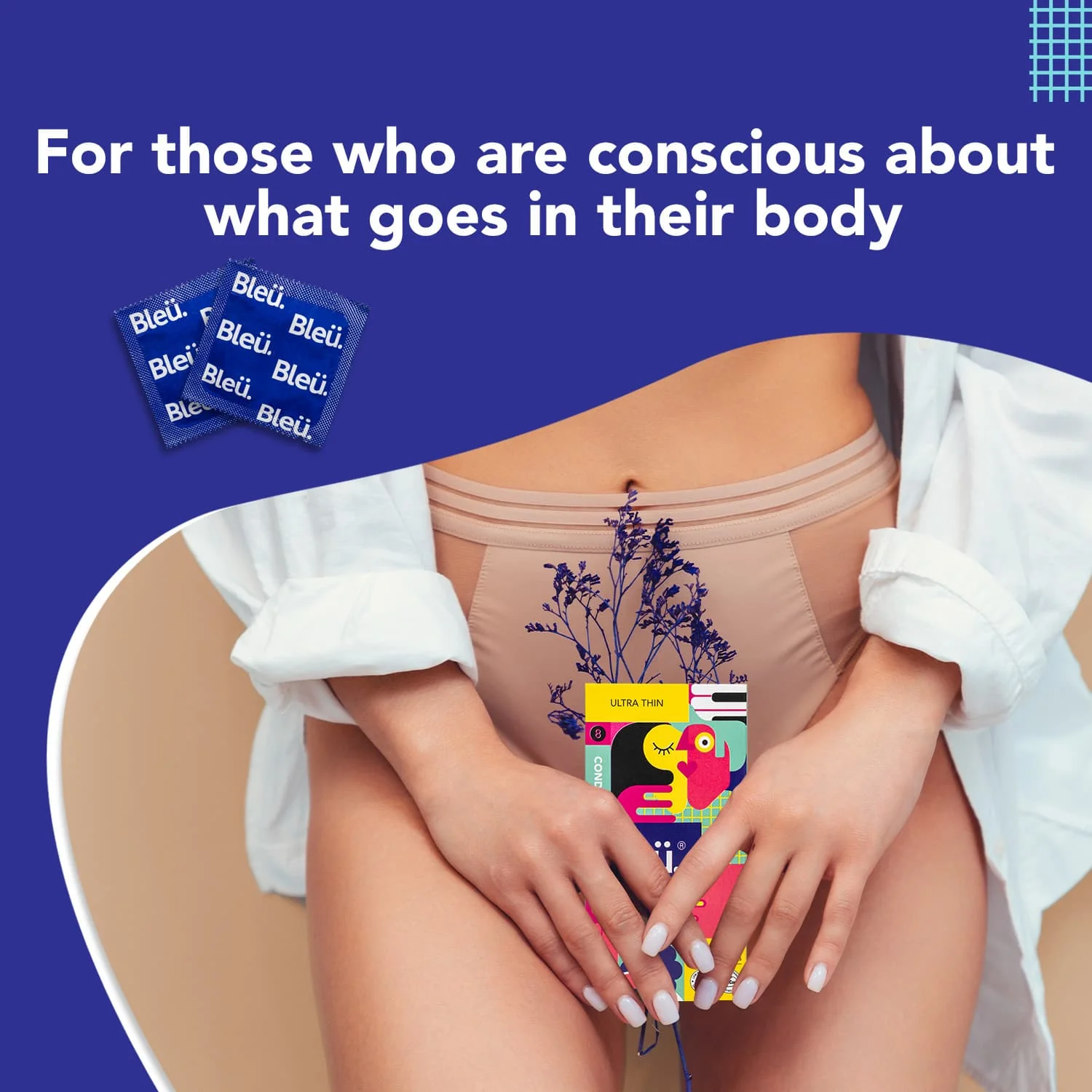 Bleu Ultra-Thin Vegan Condoms - Image 6