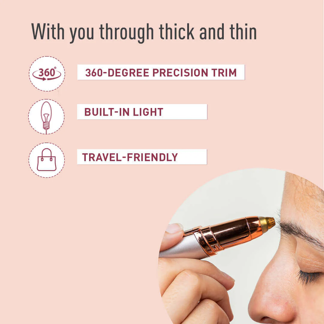 Electric Eyebrow Trimmer for Women - Image 3