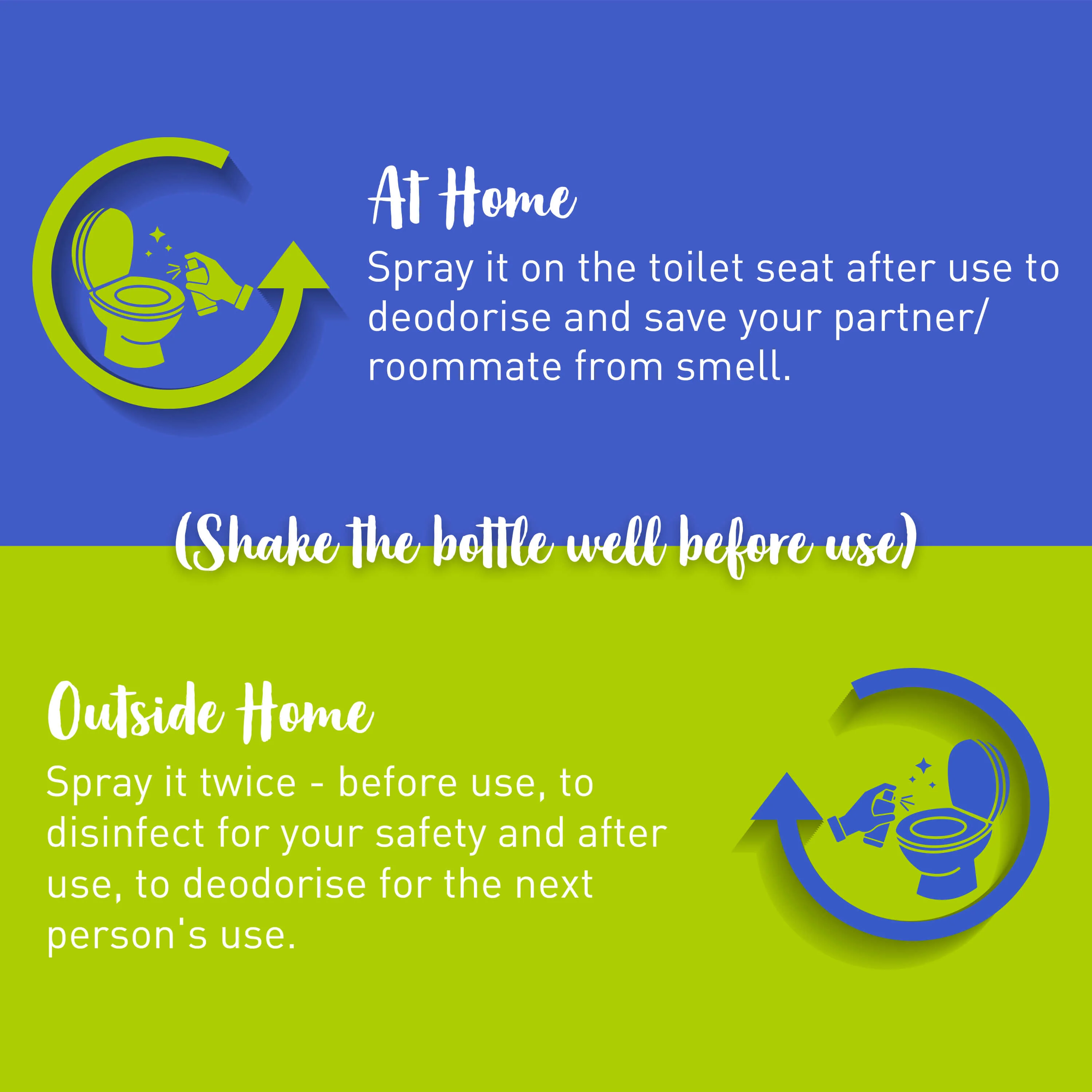 PeeBuddy Before & After Toilet Sanitizer Spray Trio - 100 ml - Image 9