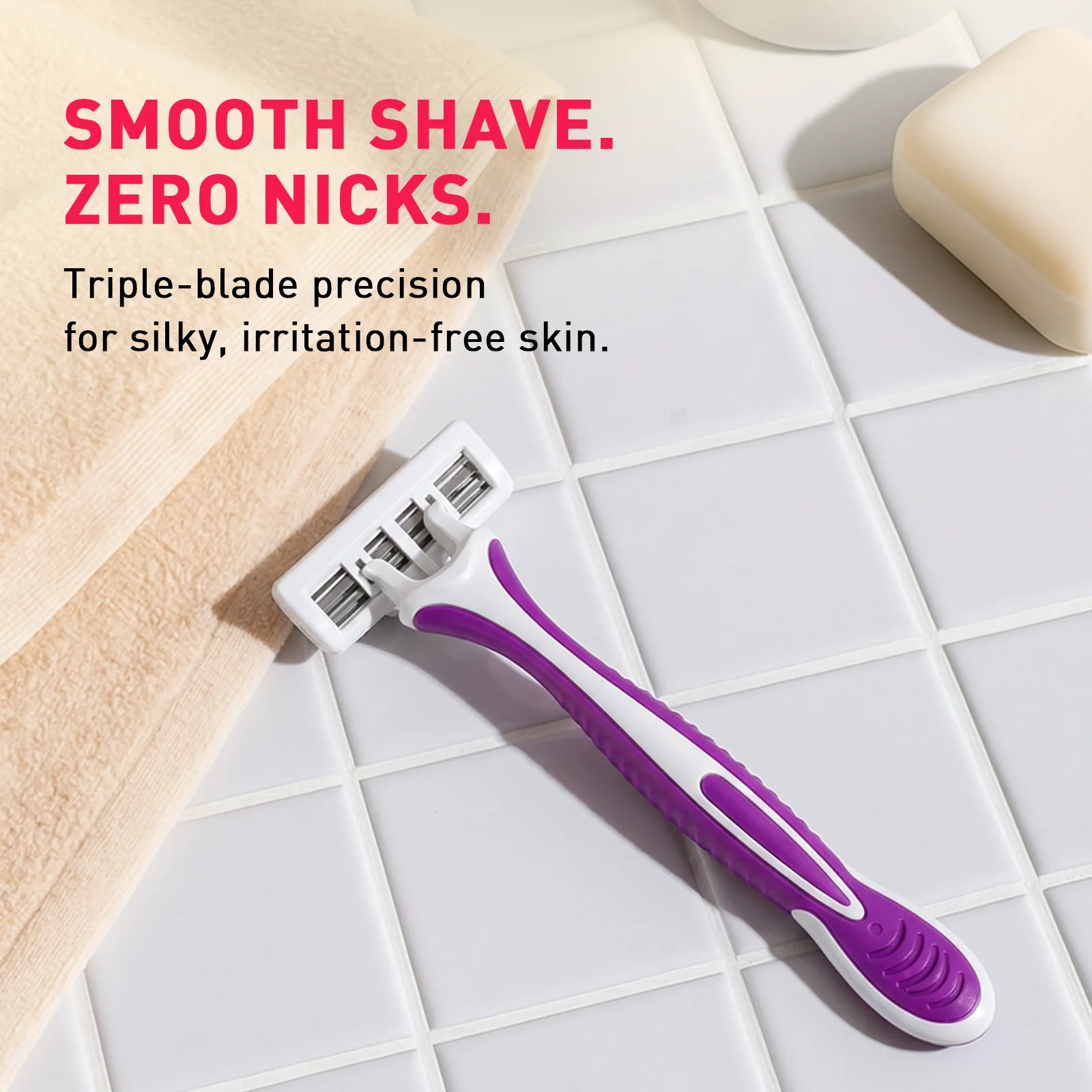 Aloe Boost Twin Blade Disposable Razor - Image 12