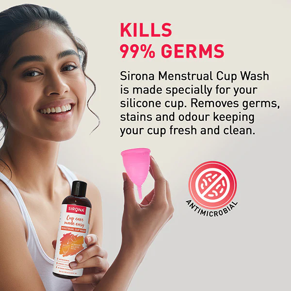 Natural Menstrual Cup Wash – 100 ml - Image 3