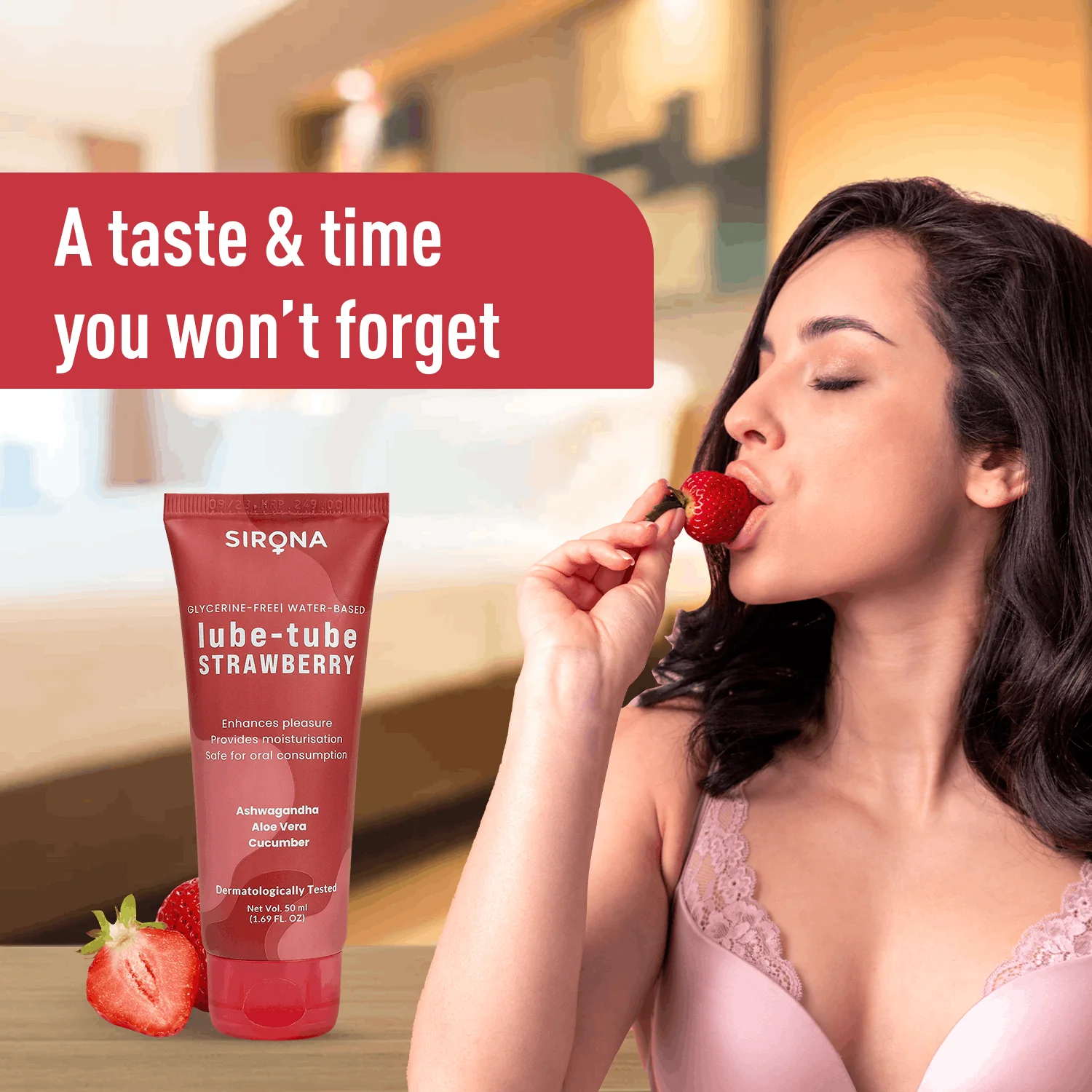 Lube-Tube (Strawberry, 1 Pack of 50 ml) - Image 4
