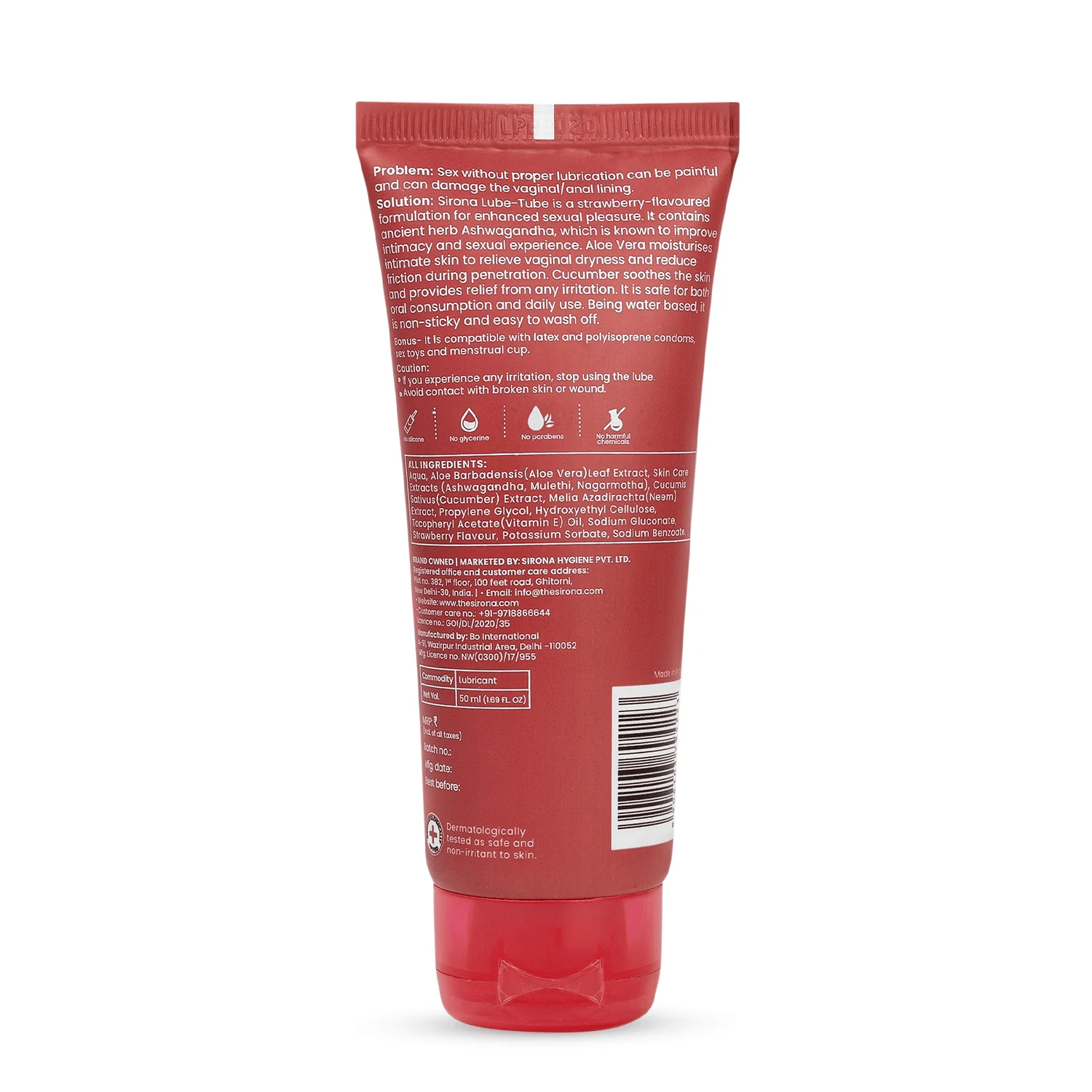 Lube-Tube (Strawberry, 1 Pack of 50 ml) - Image 9