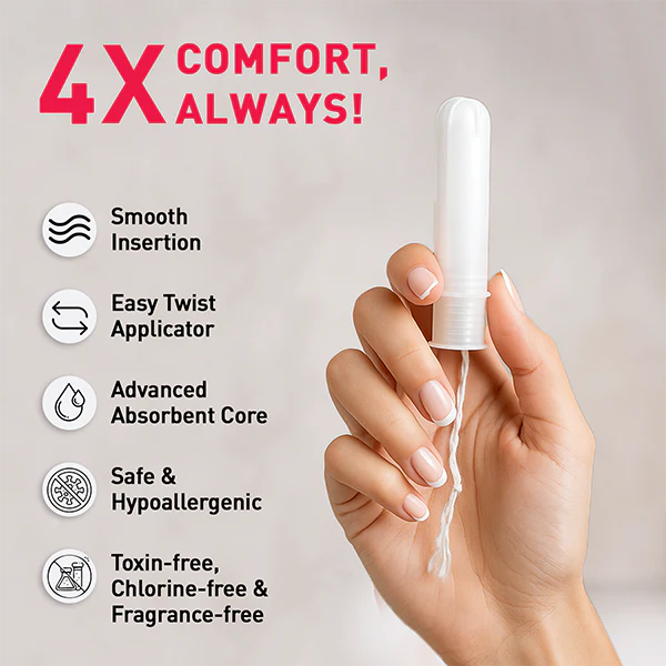 Applicator Tampons (1 Pack of 16 Regular Flow Tampons) - Image 3