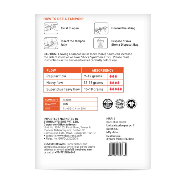 Heavy Flow Tampons - Image 10